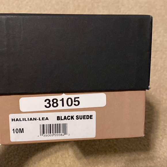 Halogen Halilian-Lea Black Suede sandal size 10 - Picture 4 of 4
